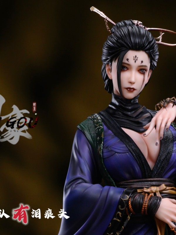 Kengou Studio Black Myth: Wukong Spider Spirit The Fourth Sister Hot Sexy 1/4 Statue